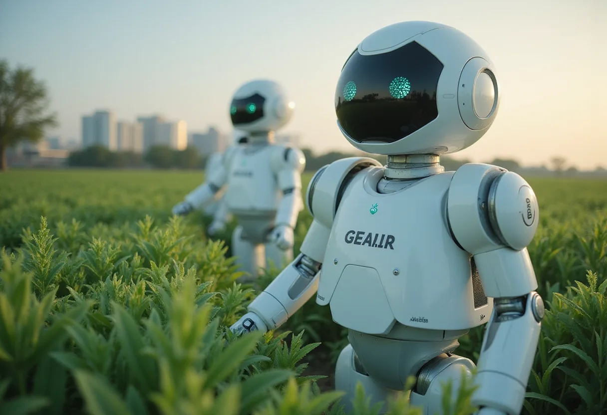 GEAIR 2.0 robot for crop breeding unveiled at Beijing seed conference - China Daily