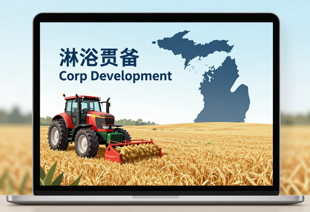 Michigan crop development, harvest progress lagging averages