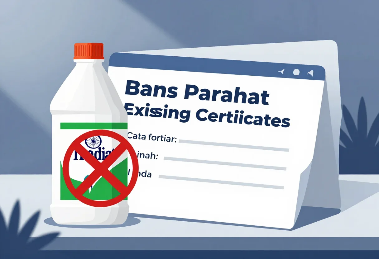 India Bans Paraquat, Cancels Existing Certificates - Global Agriculture