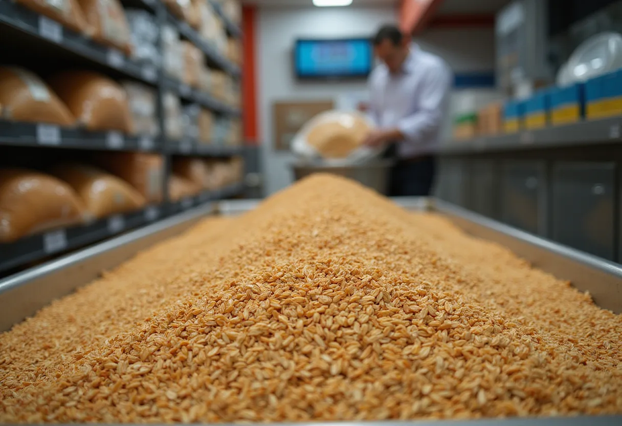 Grains fall as traders seek China buying signs after tariff cuts