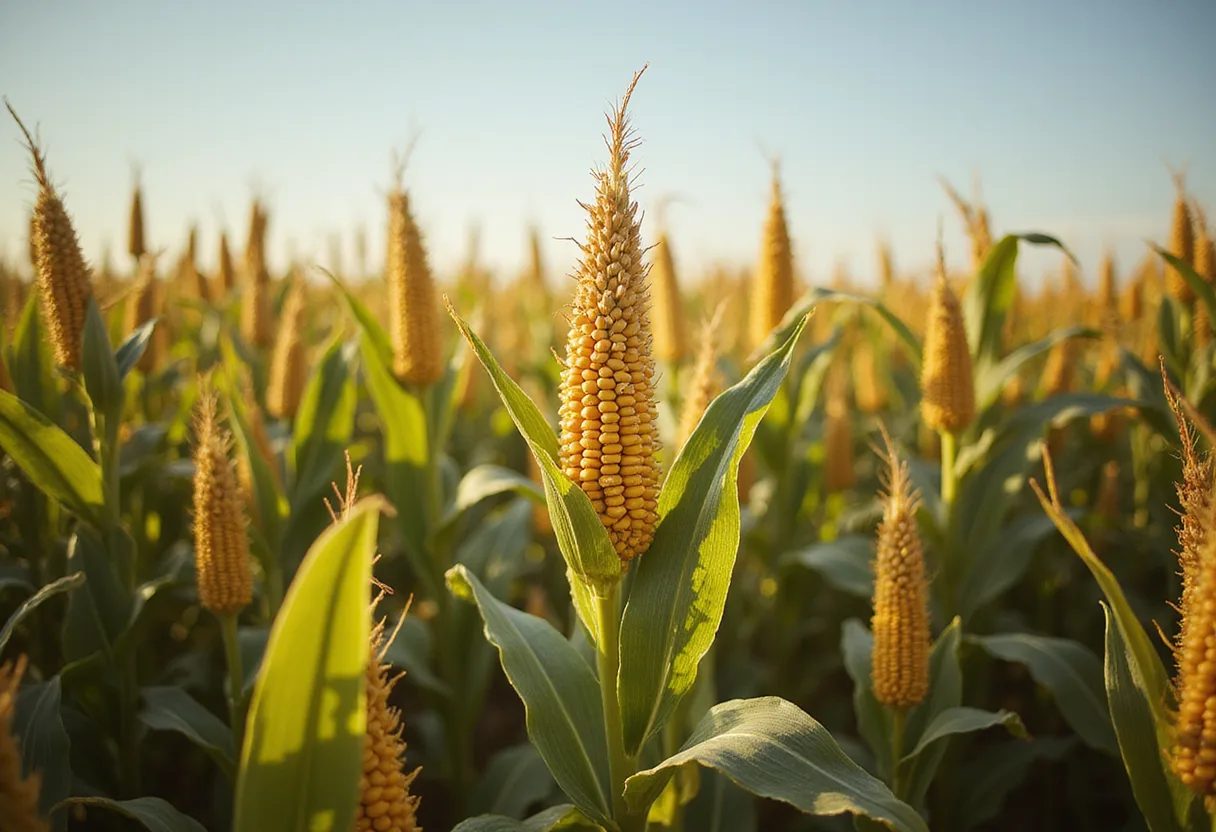 Corn stocks up on year as other major crop supplies shrink