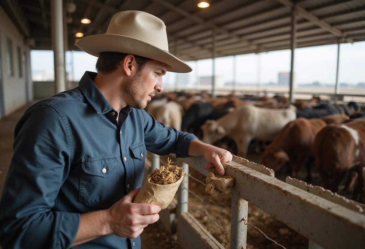 Midday cash livestock markets