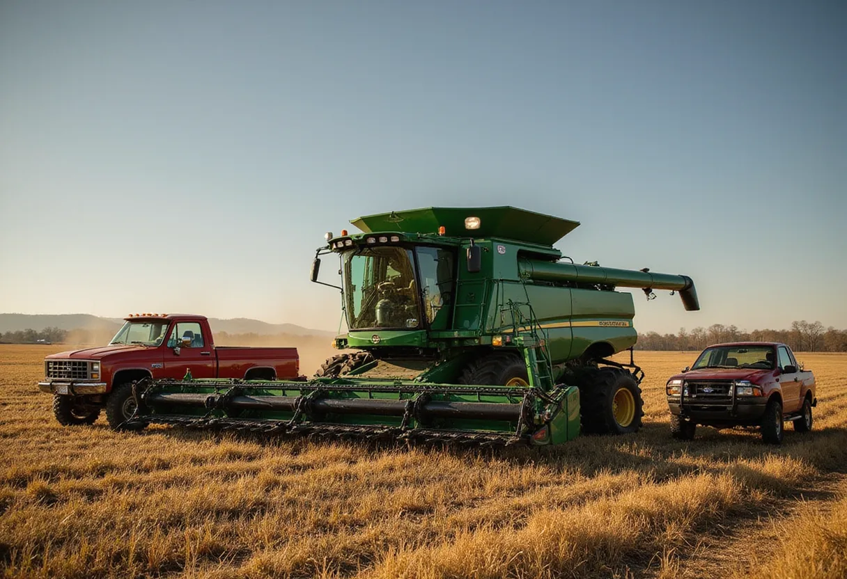 Farm equipment sales show caution, combines buck the trend - Farm Progress