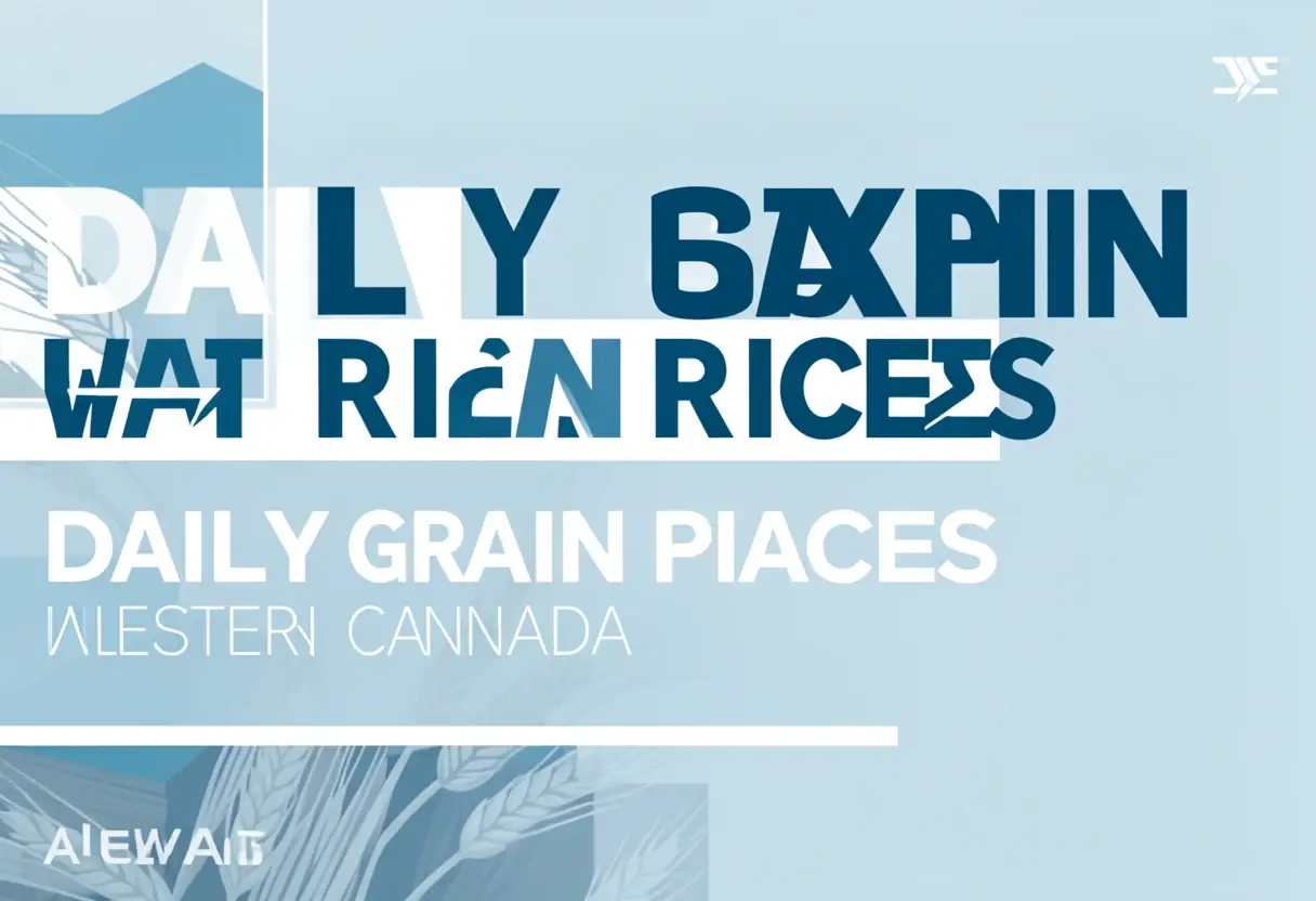 Daily Grain Prices in Western Canada - Alberta Farmer Express