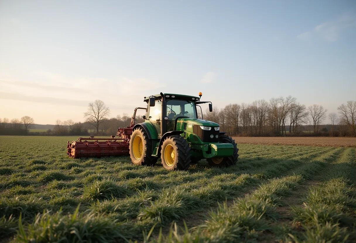 Agricultural machinery could contribute 20% of total carbon and air pollutant emissions by 2050 and compromise carbon ne